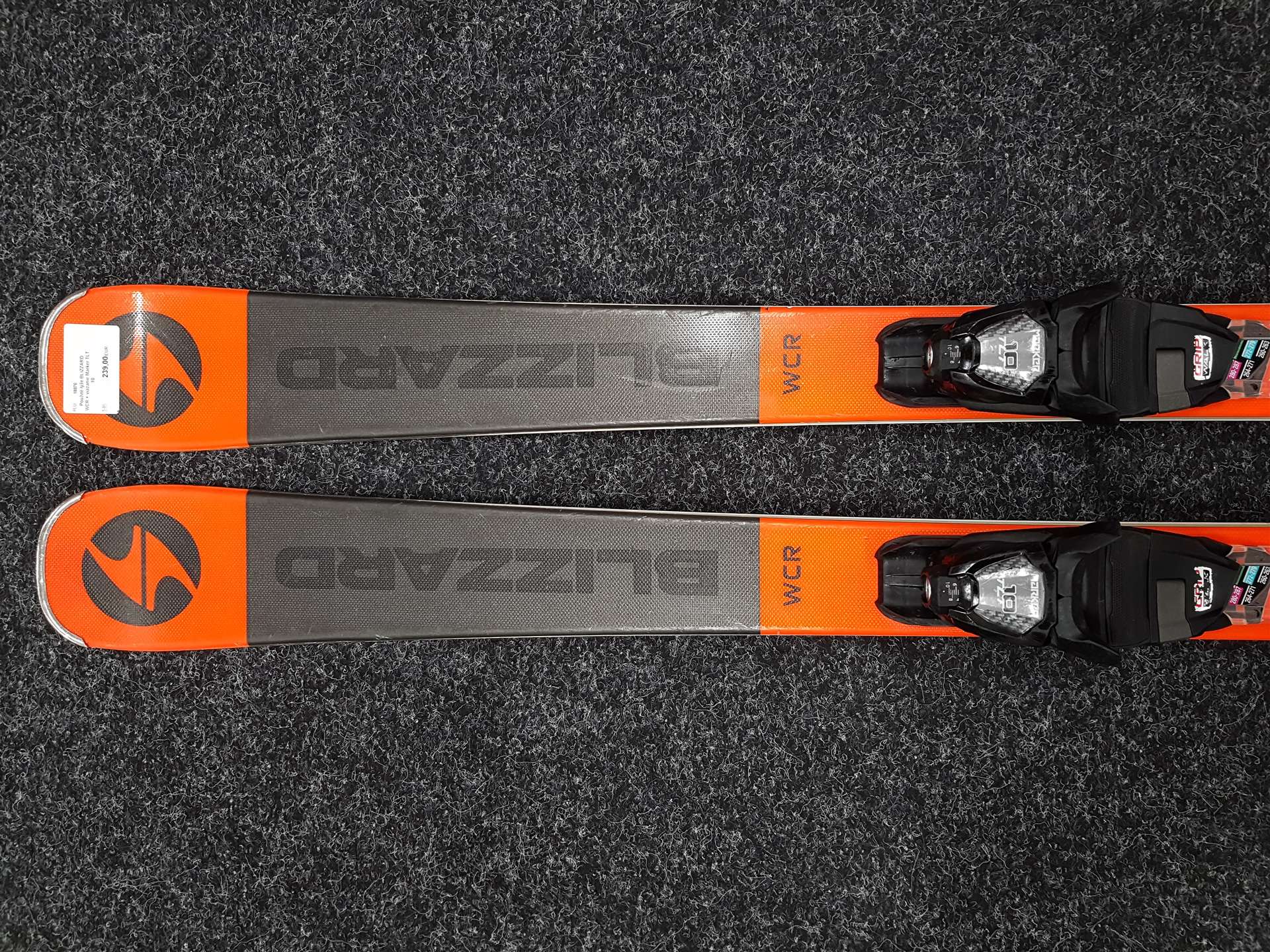 Gebrauchte BLIZZARD WCR Ski + Marker TLT 10 Bindungen