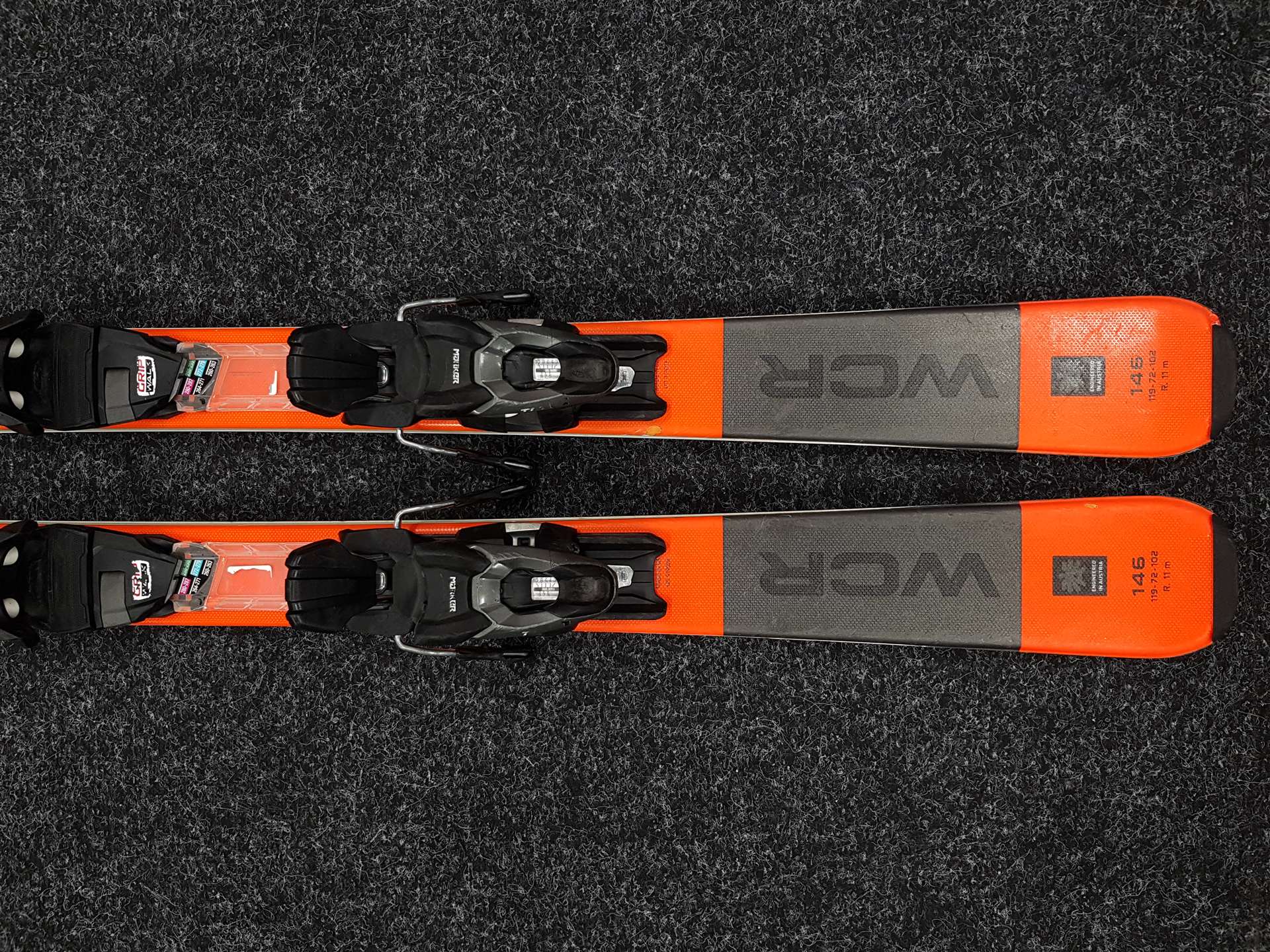 Gebrauchte BLIZZARD WCR Ski + Marker TLT 10 Bindungen