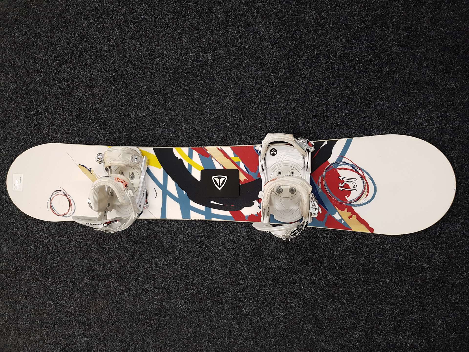 Gebrauchtes CRAZY CREEK Snowboard + Firefly Bindungen Größe L/XL