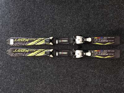 Sci usati per bambini SALOMON Mini Kart + attacchi Salomon 7