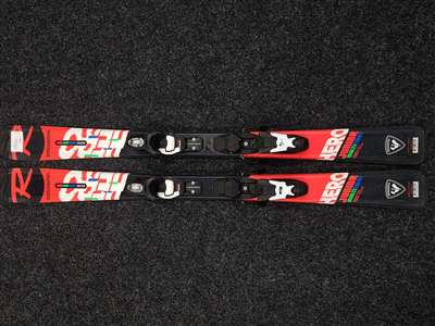 Rabljene dječje skije ROSSIGNOL Hero Junior + vezovi Look Kid 4