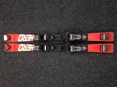 Rabljene dječje skije ROSSIGNOL Hero Junior ME + vezovi Look Xpress 7
