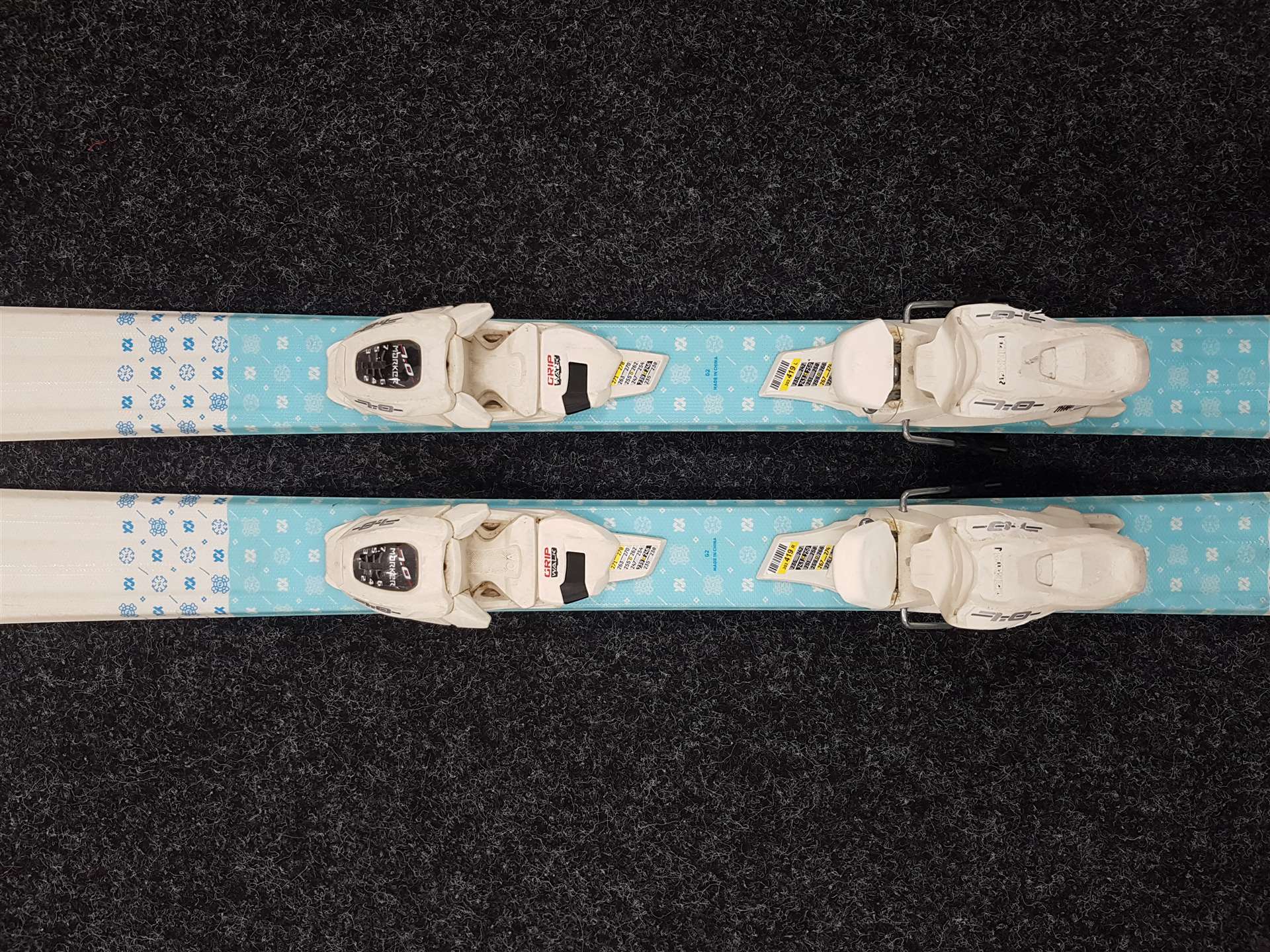 Použité lyže VOLKL FLAIR JR  + viazanie Marker 7.0