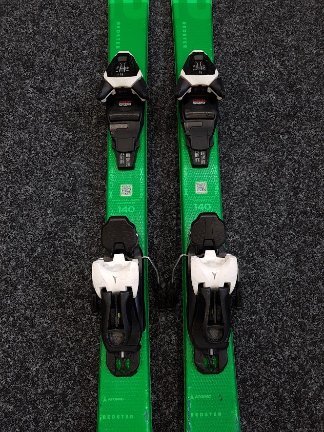 Gebrauchte ATOMIC Redster X2 Ski + Atomic L6 Bindungen