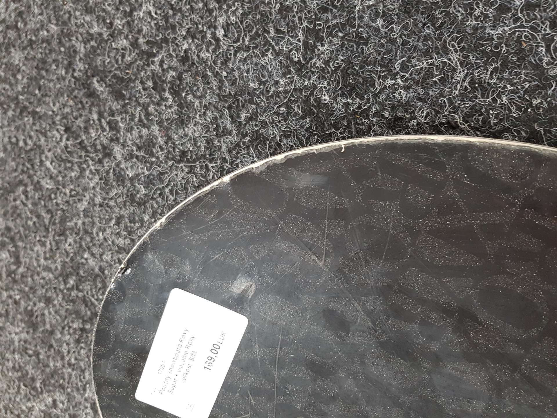 Snowboard Roxy Sugar d'occasion + fixations Roxy, taille S/M