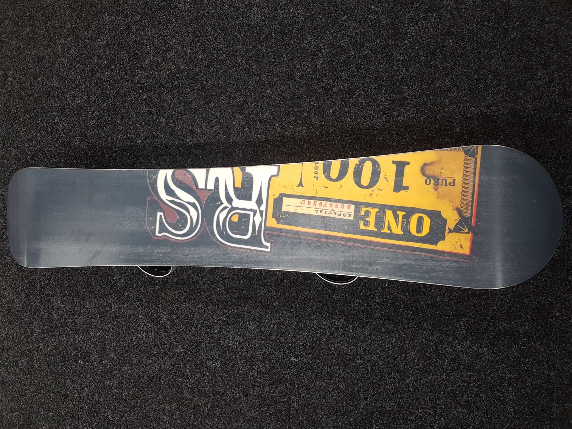 Gebrauchtes ROSSIGNOL One Snowboard + Rossignol Bindungen Größe L/XL