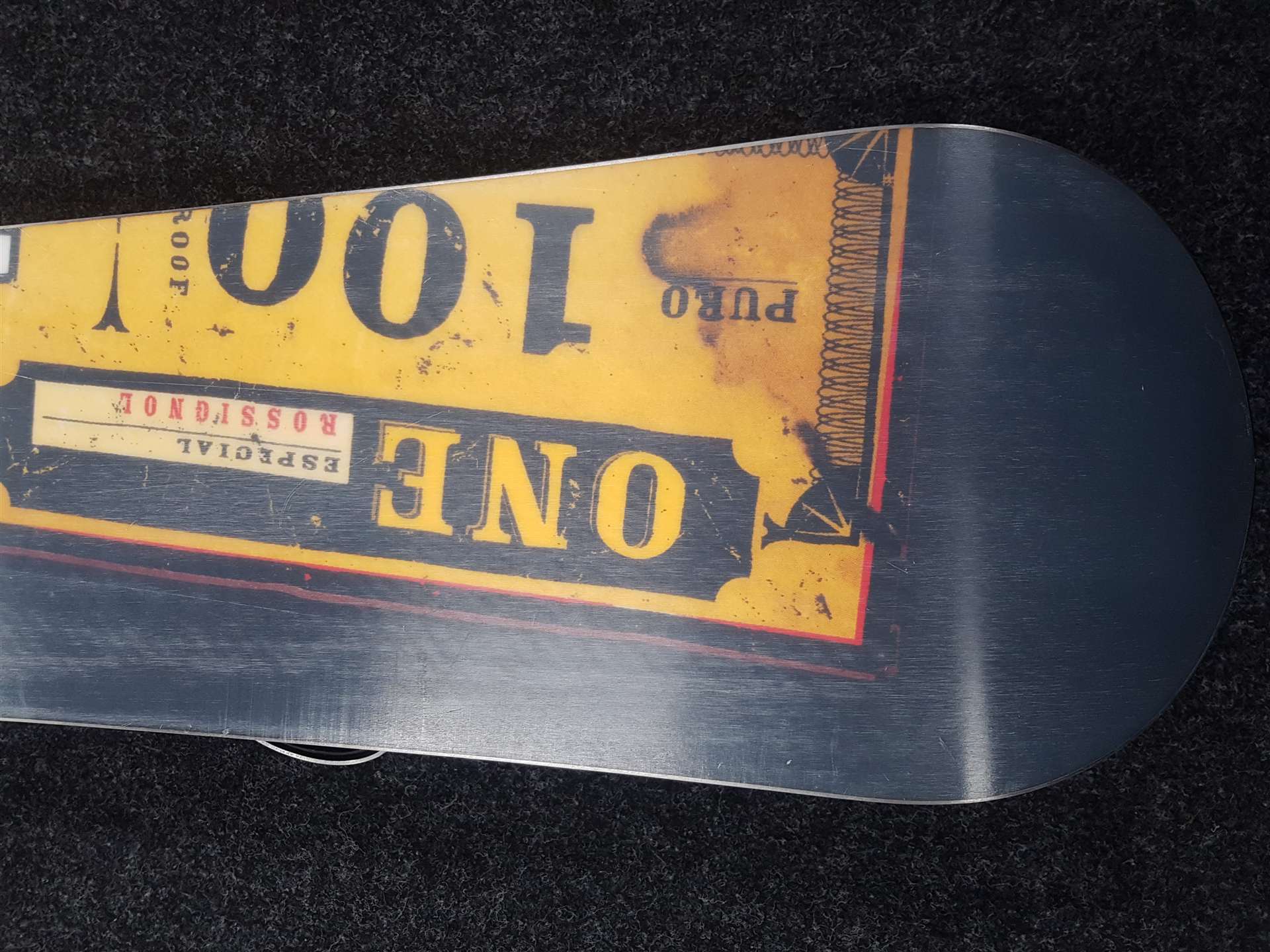 Gebrauchtes ROSSIGNOL One Snowboard + Rossignol Bindungen Größe L/XL