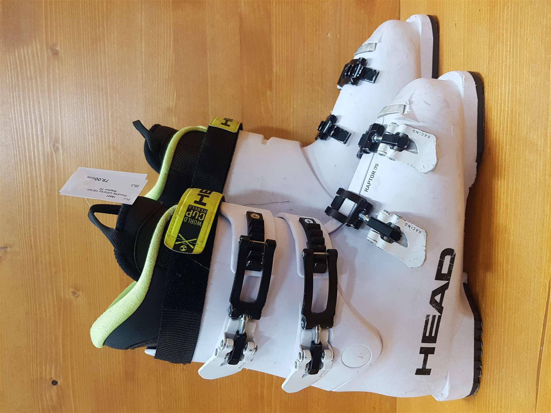 Použité lyžiarky HEAD Raptor 70