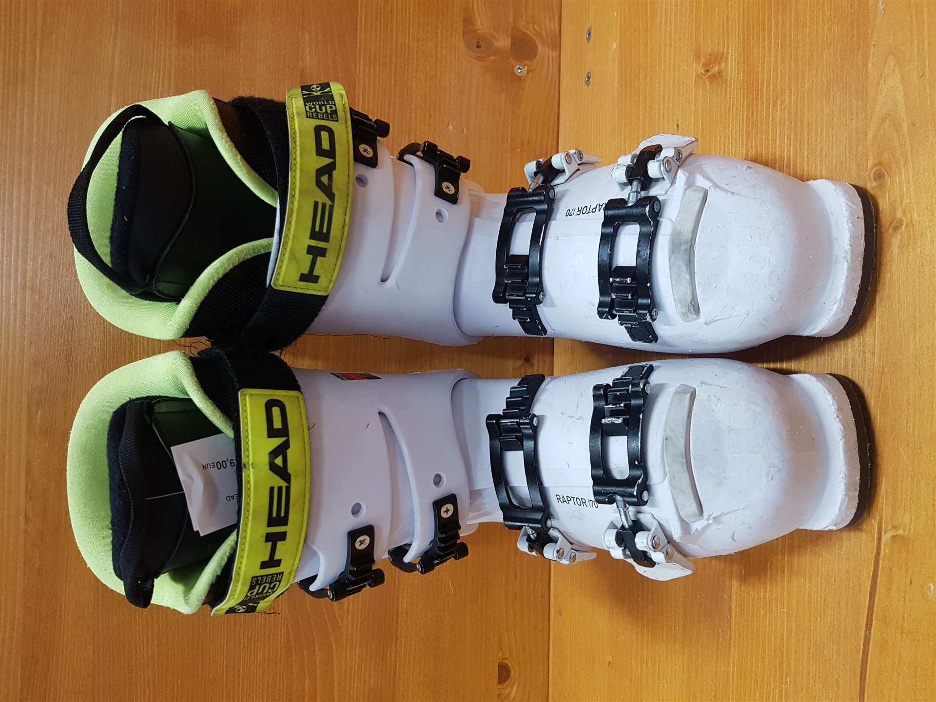 Použité lyžiarky HEAD Raptor 70