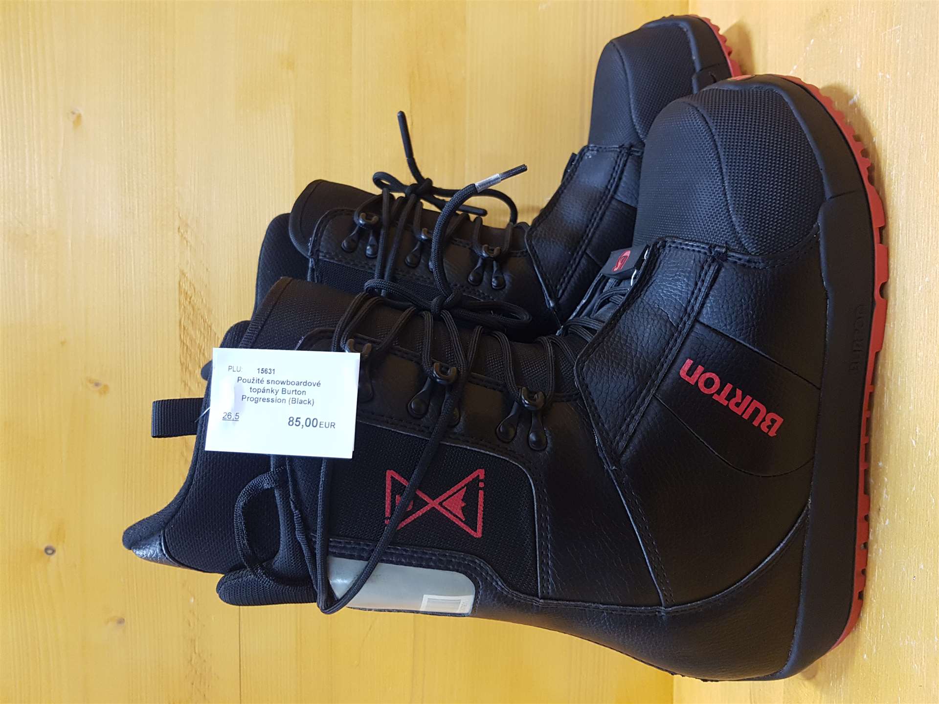 Używane buty snowboardowe Burton Progression (czarne)