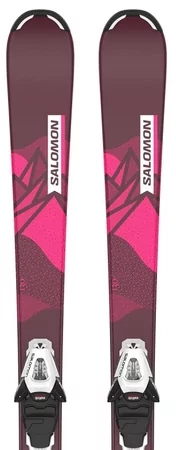 Ski Salomon L LUX Jr + C5 GW