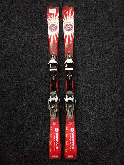 Skis d'occasion ROSSIGNOL FC Bayern Munchen + fixations Rossignol 70