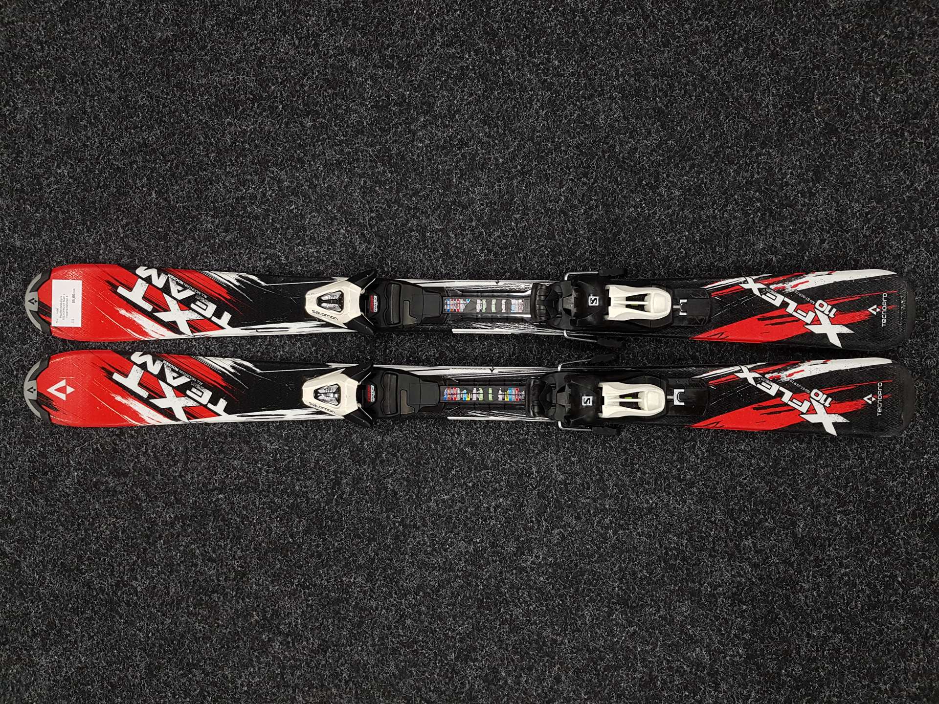 Schiuri pentru copii folosite TECNOPRO XT Team + legături Salomon 5