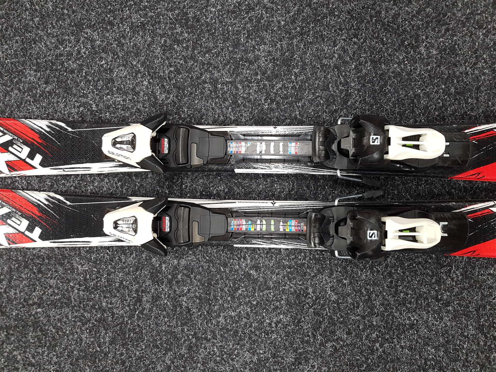 Schiuri pentru copii folosite TECNOPRO XT Team + legături Salomon 5