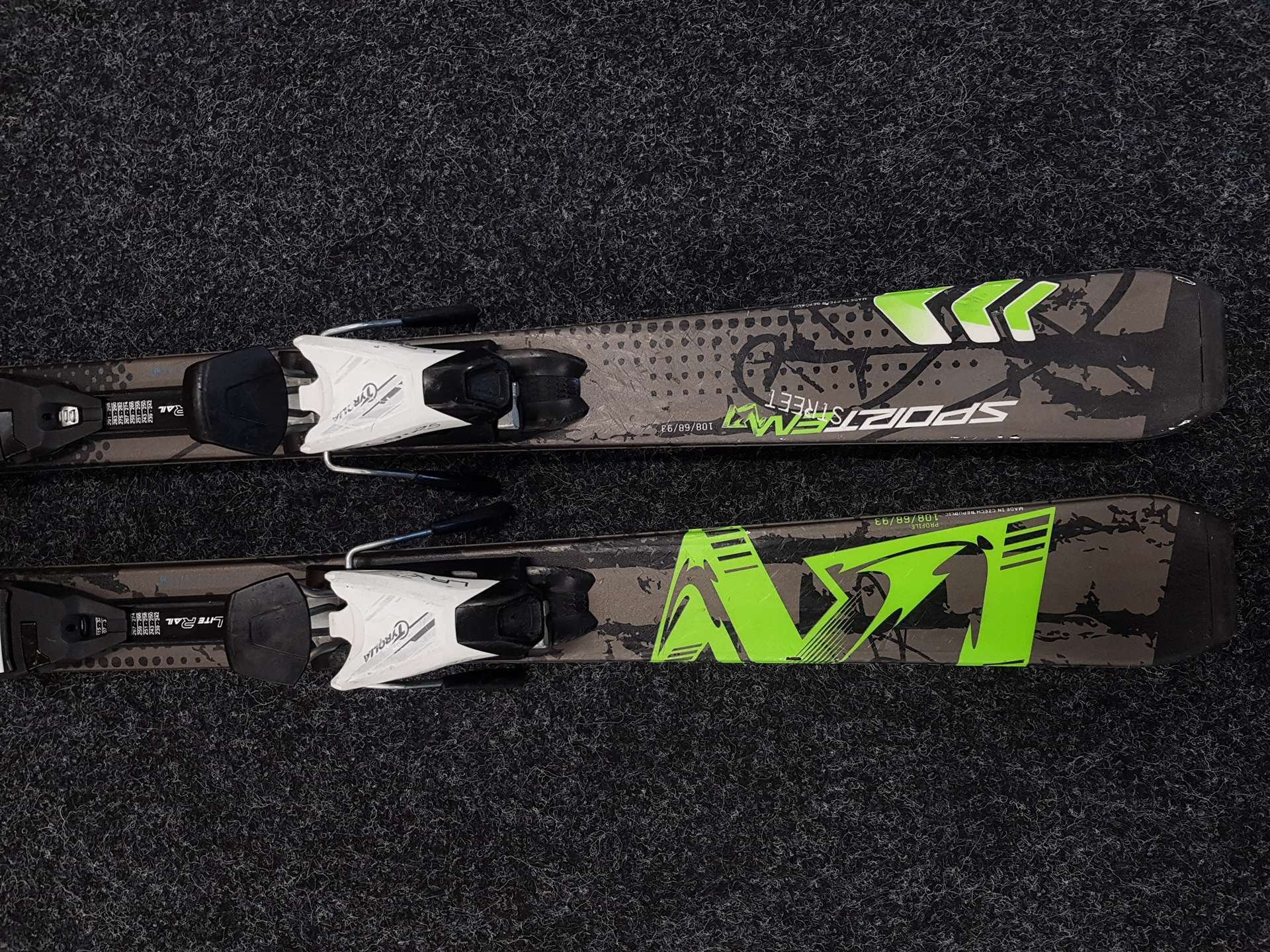 Skis d'occasion SPORTEN JUNIOR SPORT + fixations Tyrolia LRX 7.5
