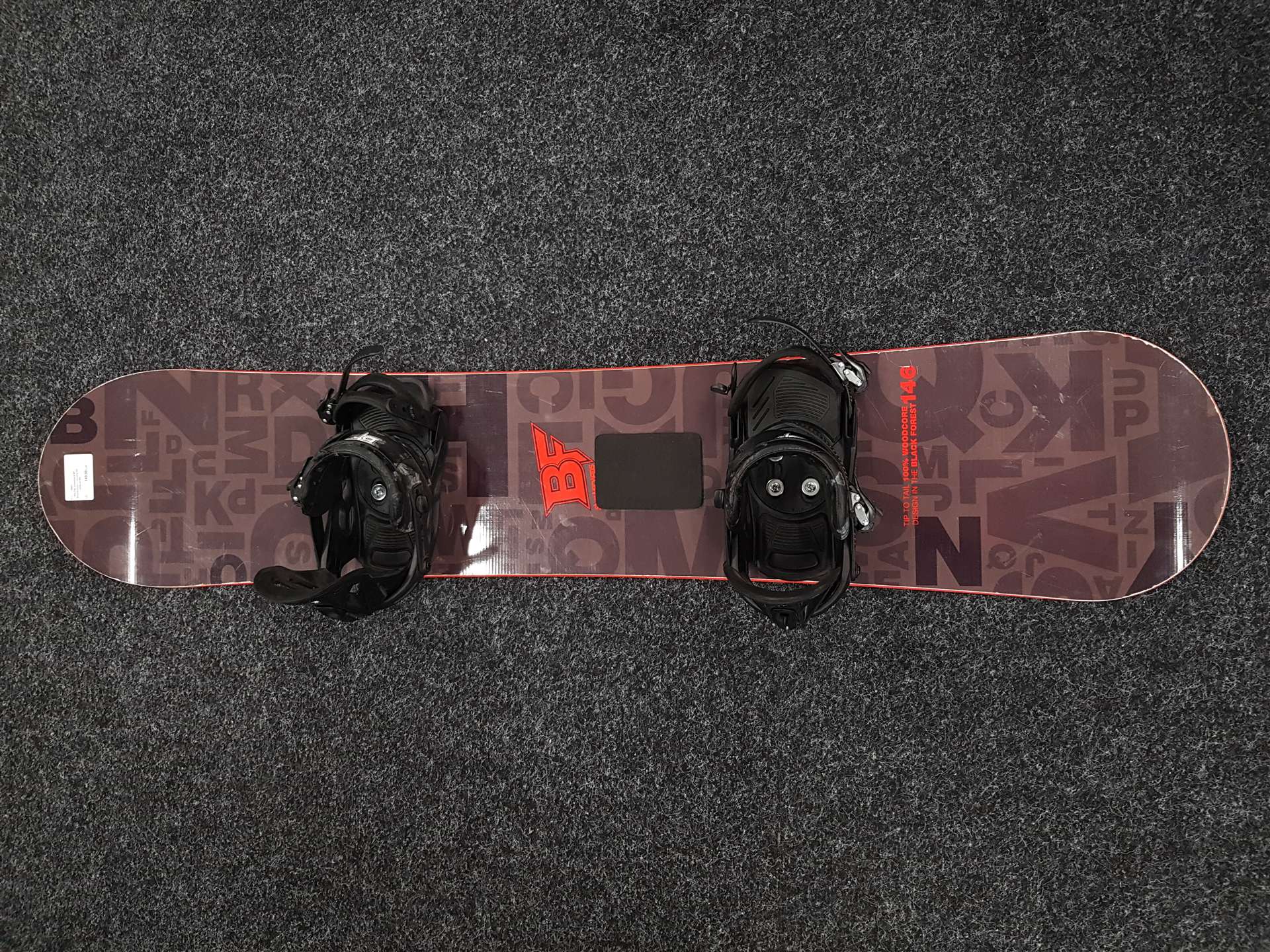Použitý snowboard BF Snowboards + vázání BF velikost M/L