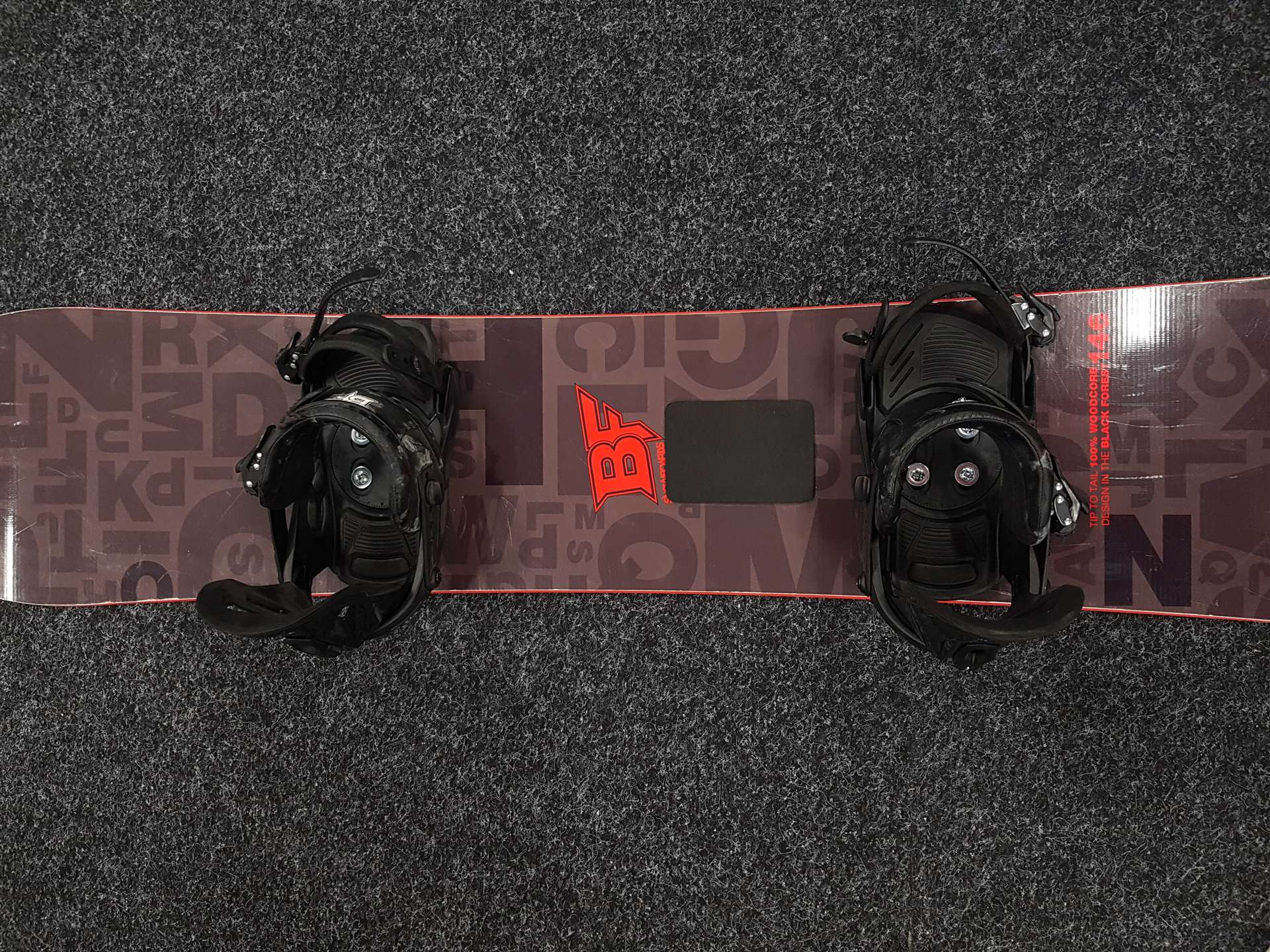 Použitý snowboard BF Snowboards + vázání BF velikost M/L