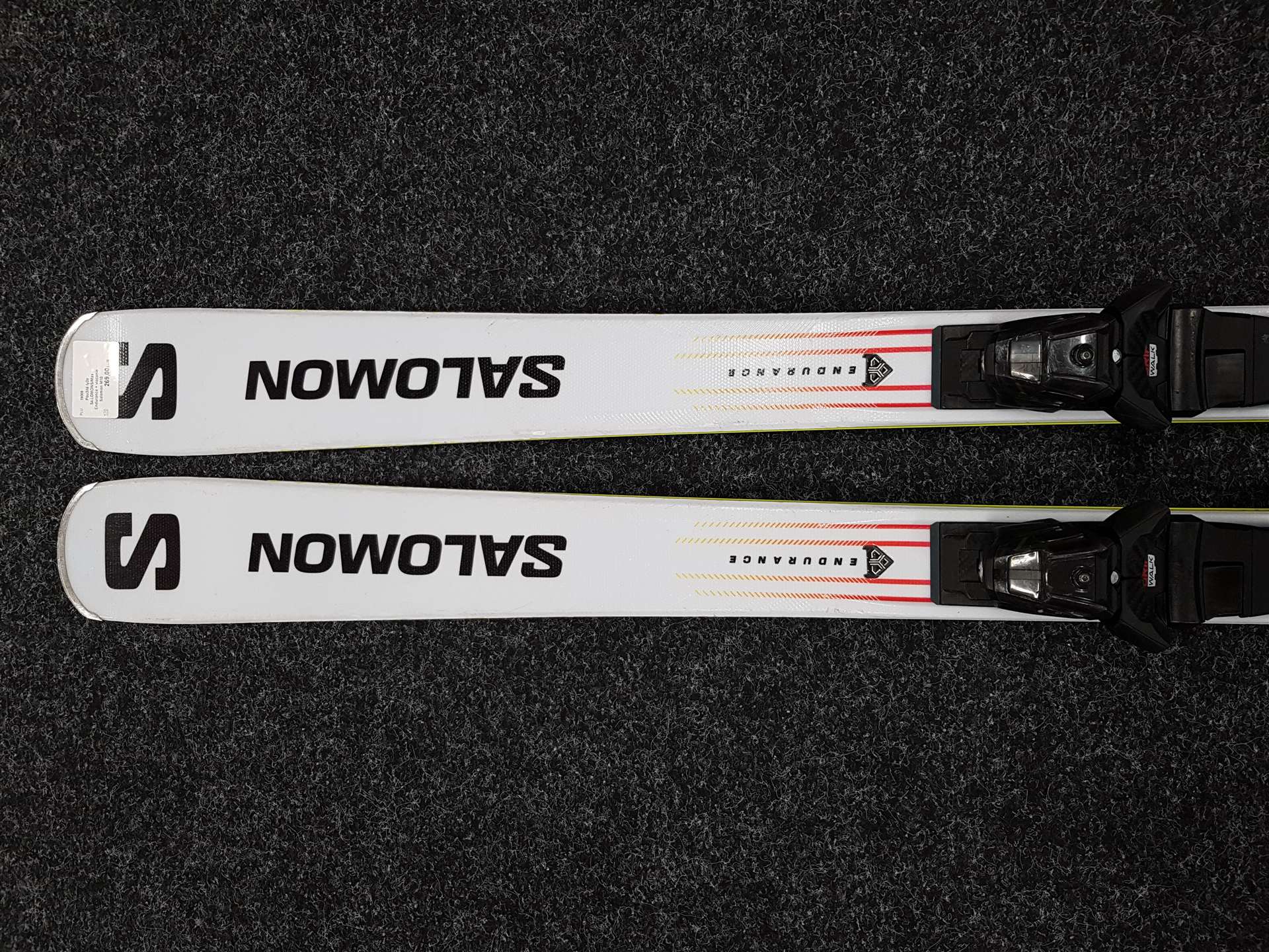 Używane narty SALOMONS/Max Endurance + wiązania Salomon M10
