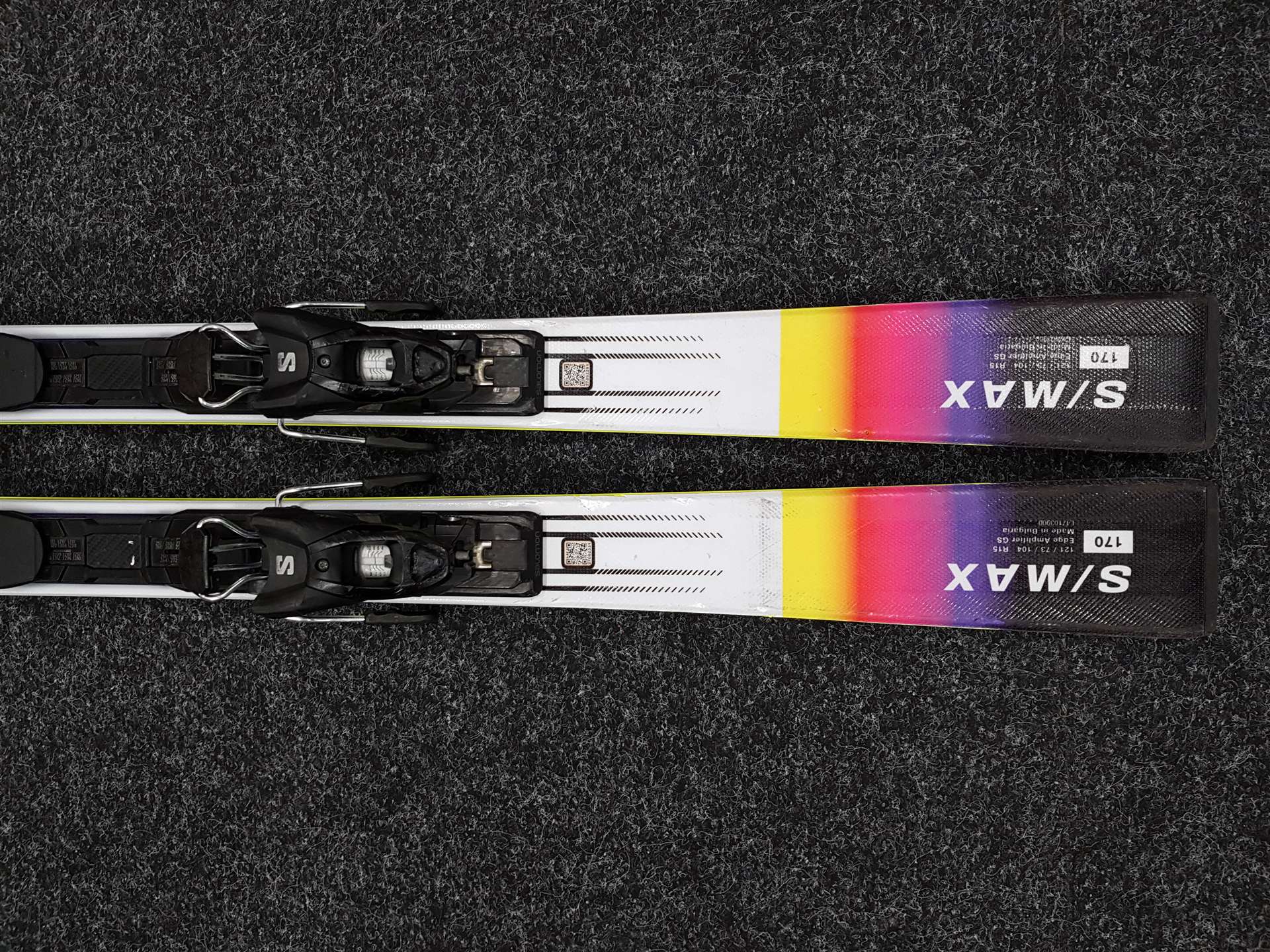 Używane narty SALOMONS/Max Endurance + wiązania Salomon M10