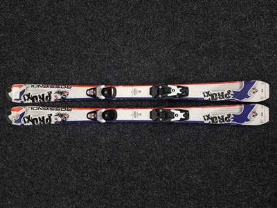 Gebruikte kinderski's ROSSIGNOL PRO X1 + bindingen Rossignol Comp J 4.5