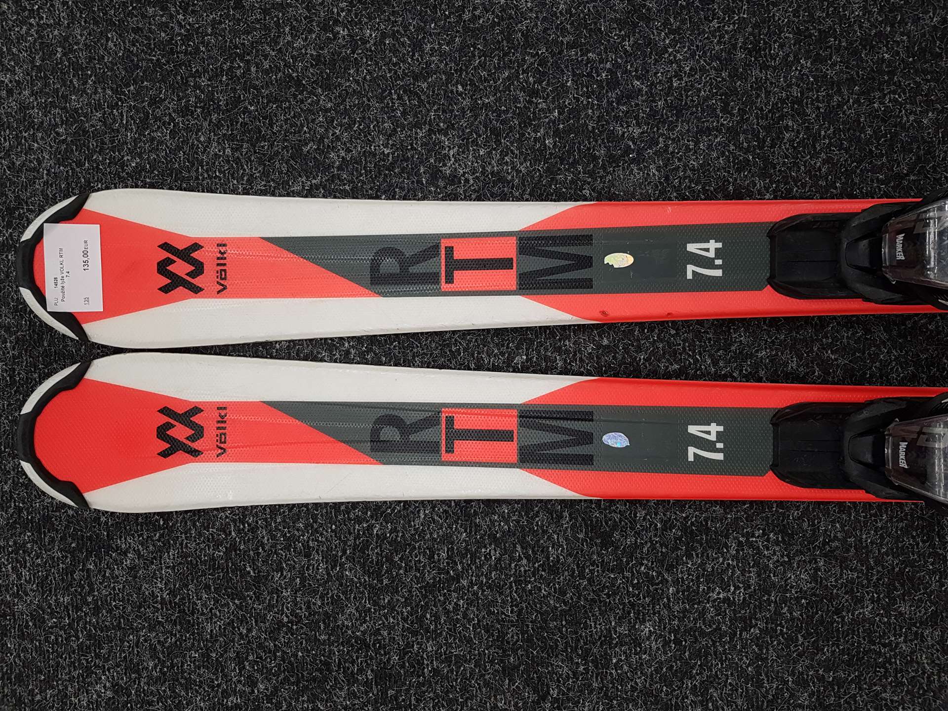 Gebrauchte Skier VOLKL RTM 7.4