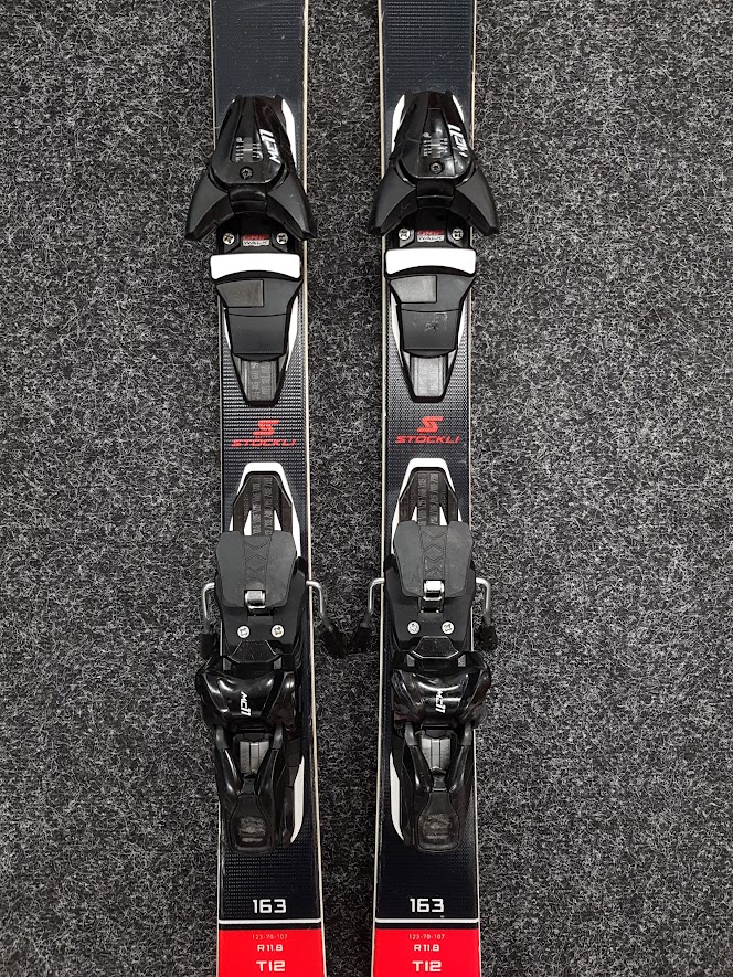 Bazárové lyže Stockli Axis Pro + viazanie Salomon MC11