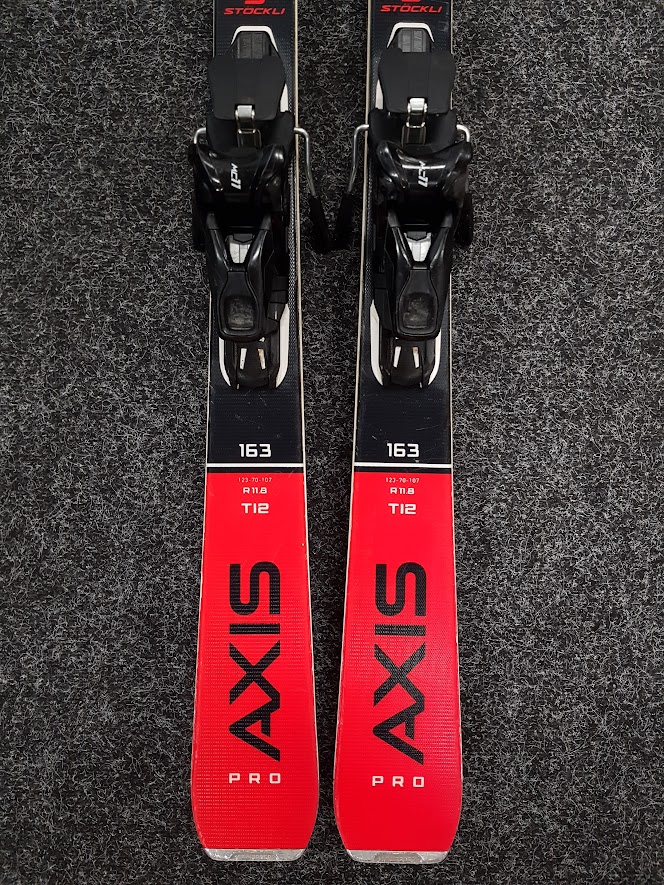 Bazárové lyže Stockli Axis Pro + viazanie Salomon MC11