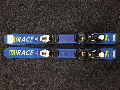 Sci usati per bambini SALOMON S Race + attacchi Salomon 4.5