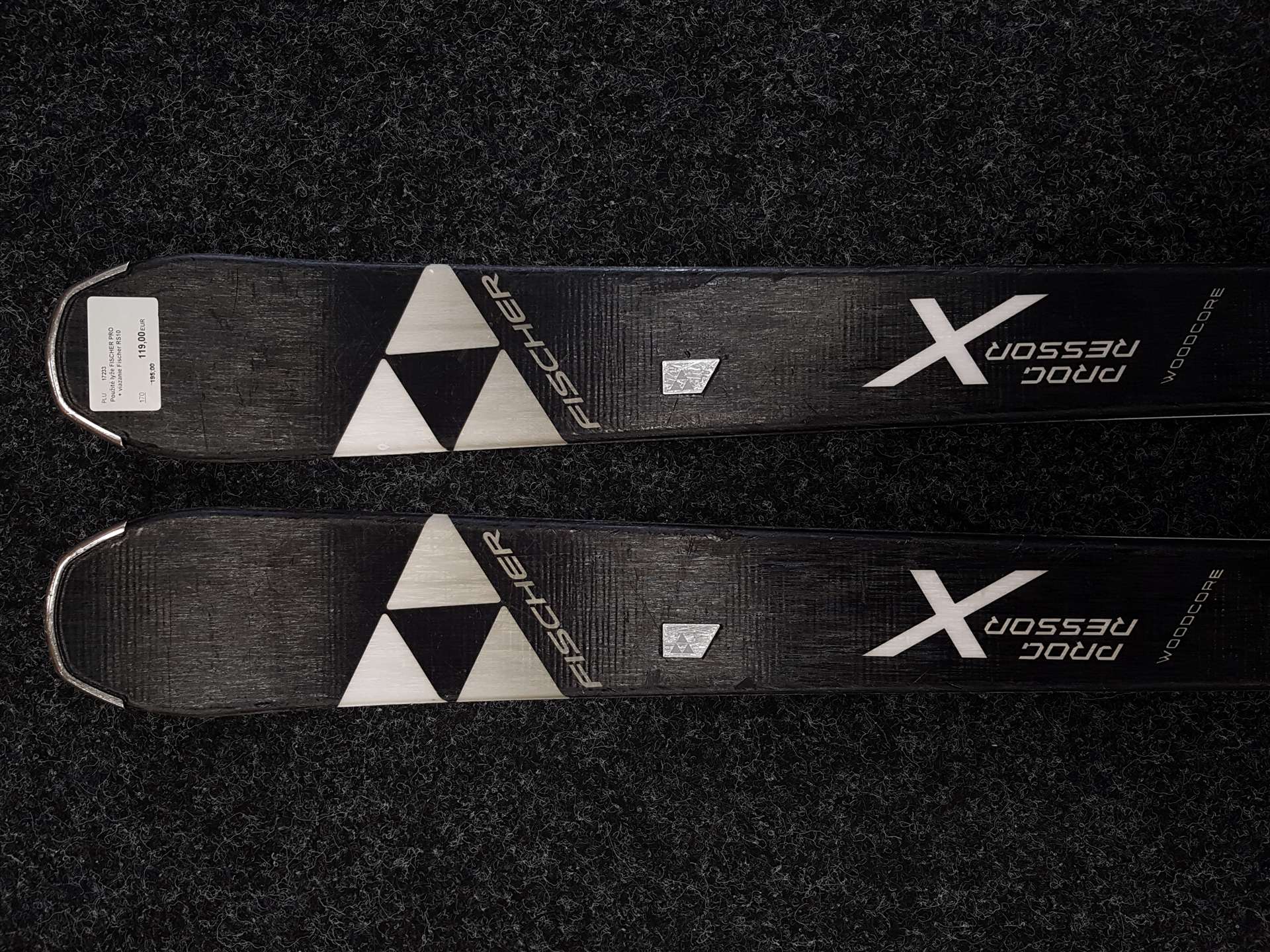 Skis FISCHER PROGRESSOR X d'occasion + fixations Fischer RS10
