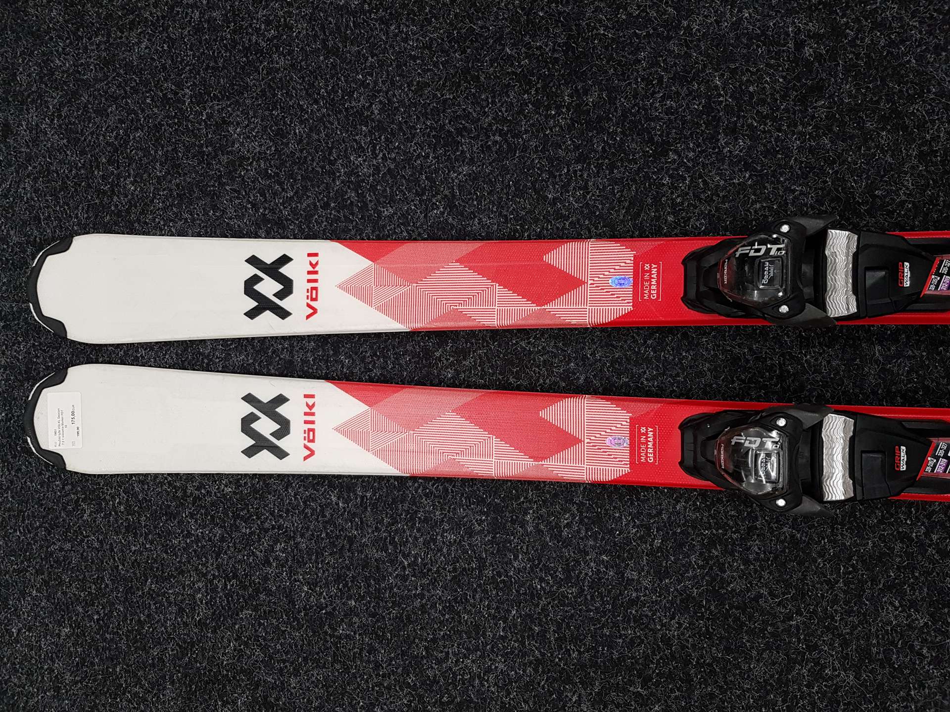Używane narty VOLKL Deacon 7.2 + wiązania Marker FDT 10