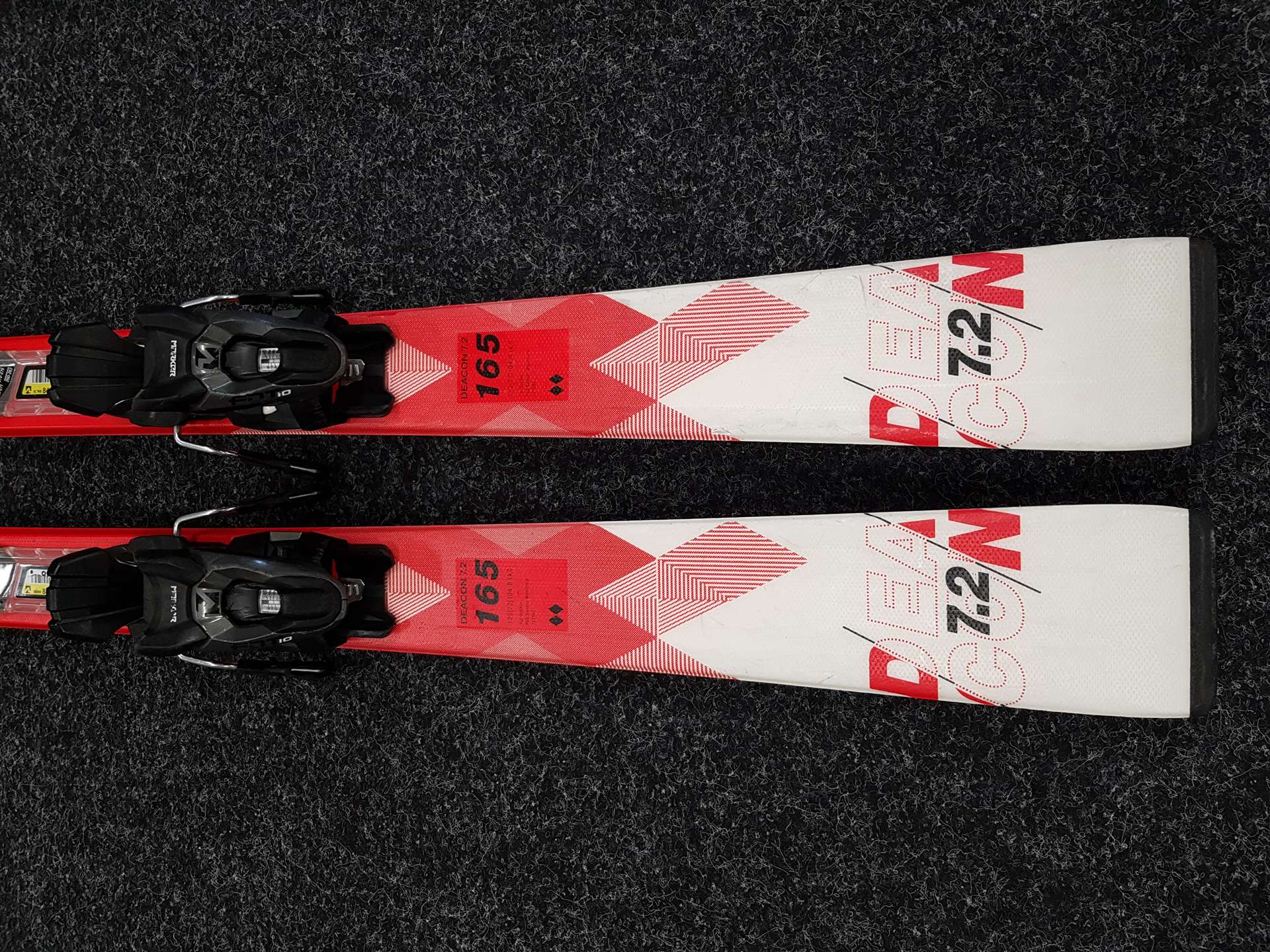 Używane narty VOLKL Deacon 7.2 + wiązania Marker FDT 10