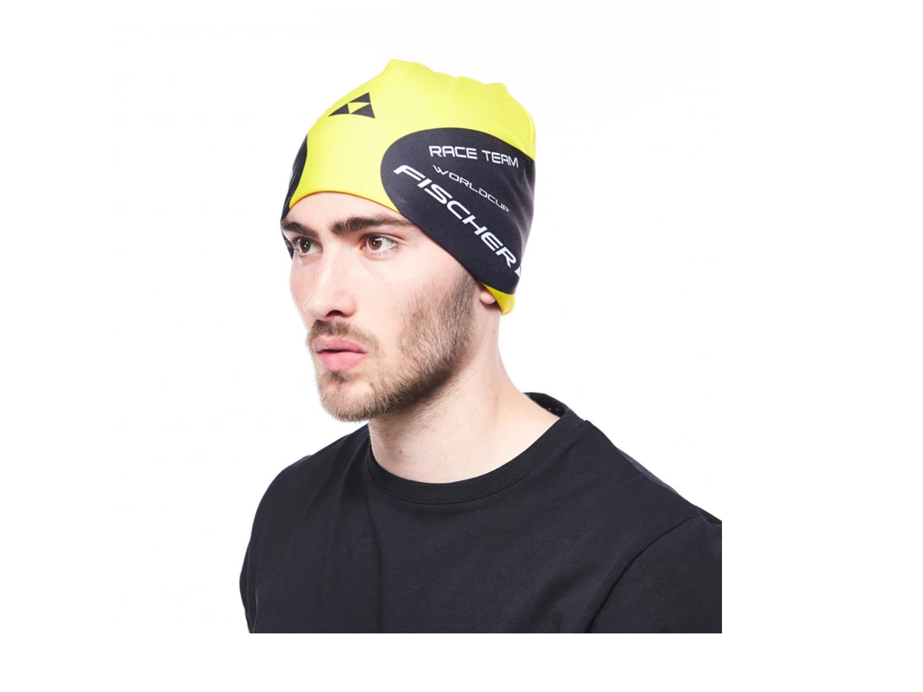 Casquette Fischer Nation noir-jaune