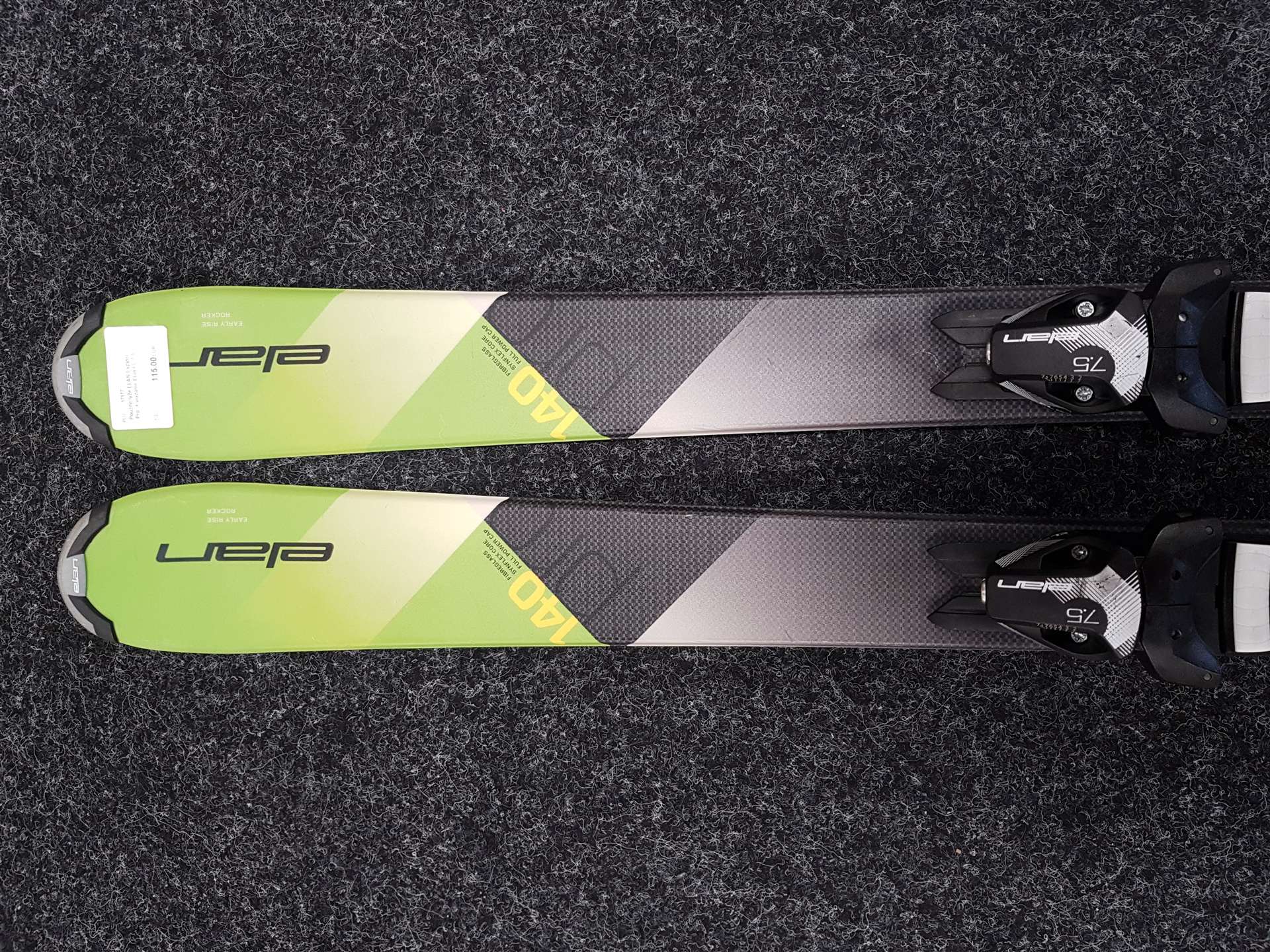 Skis ELAN Explore Pro d'occasion + fixations Elan EL 7.5
