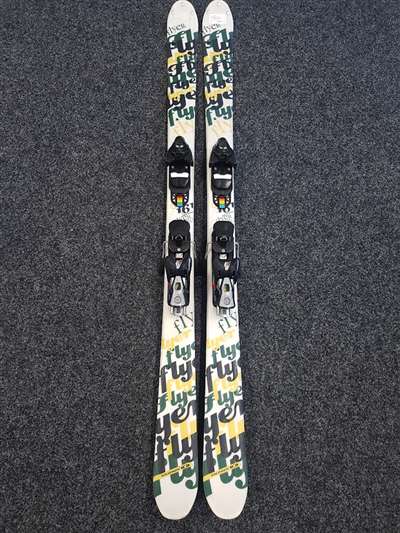 Gebrauchte Salomon Flyer Freestyle-Ski + Salomon 9-Bindungen