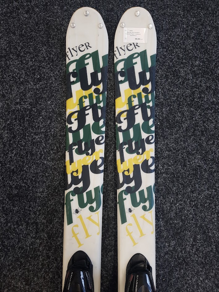 Gebrauchte Salomon Flyer Freestyle-Ski + Salomon 9-Bindungen