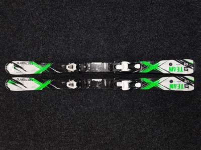 Sci usati per bambini TECNOPRO XT Team + attacchi Tecnopro TC 4.5