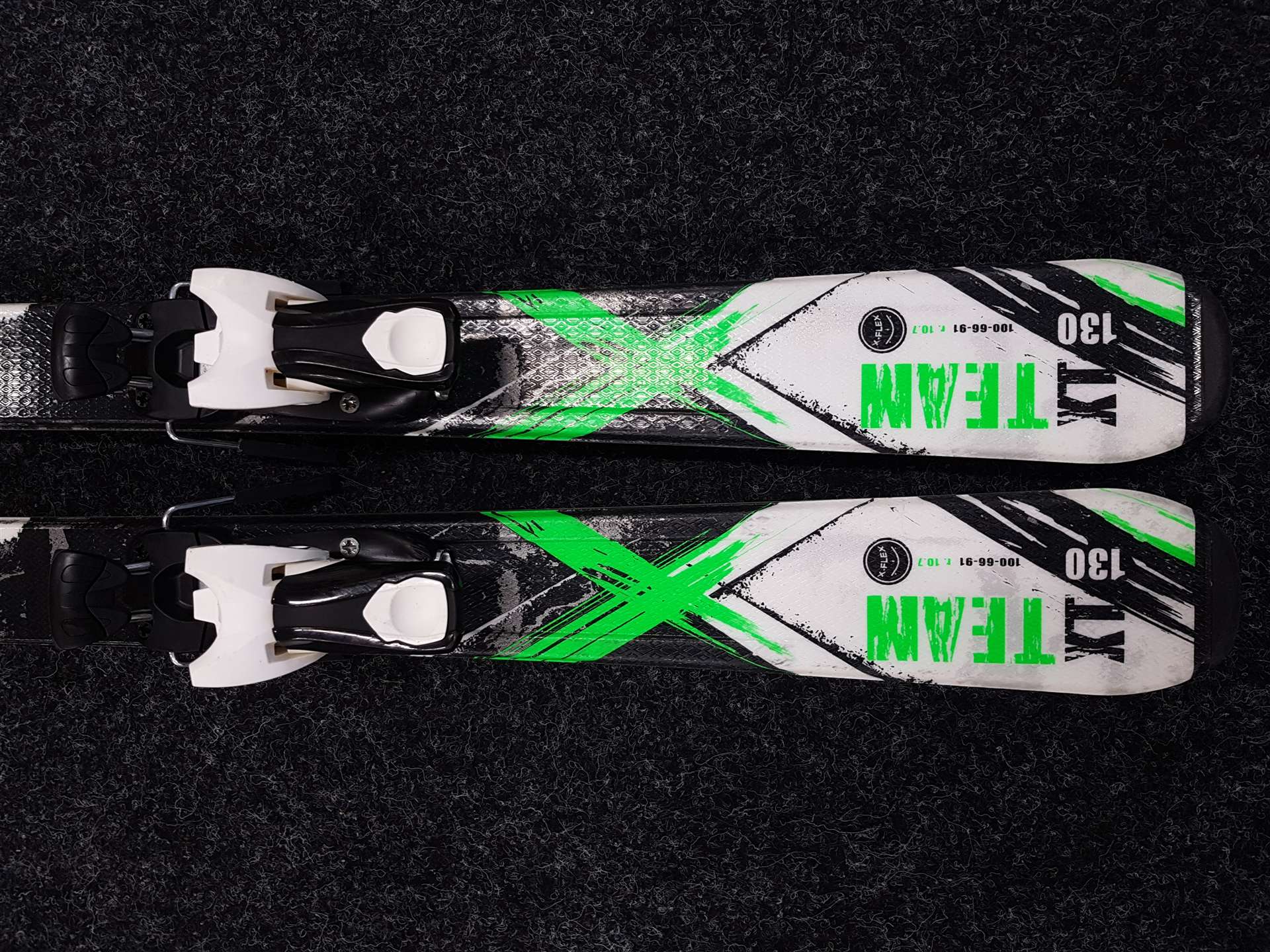 Schiuri pentru copii second-hand TECNOPRO XT Team + legături Tecnopro TC 4.5