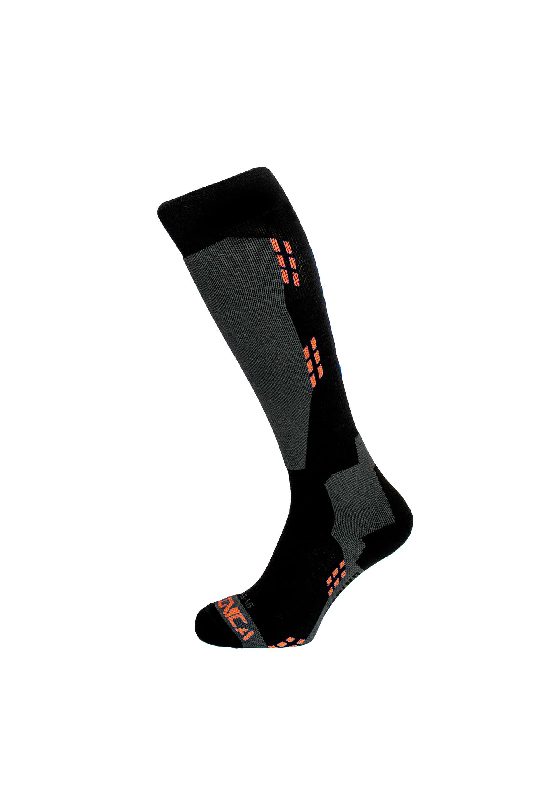 lyžiarske ponožky Tecnica Merino black/orange