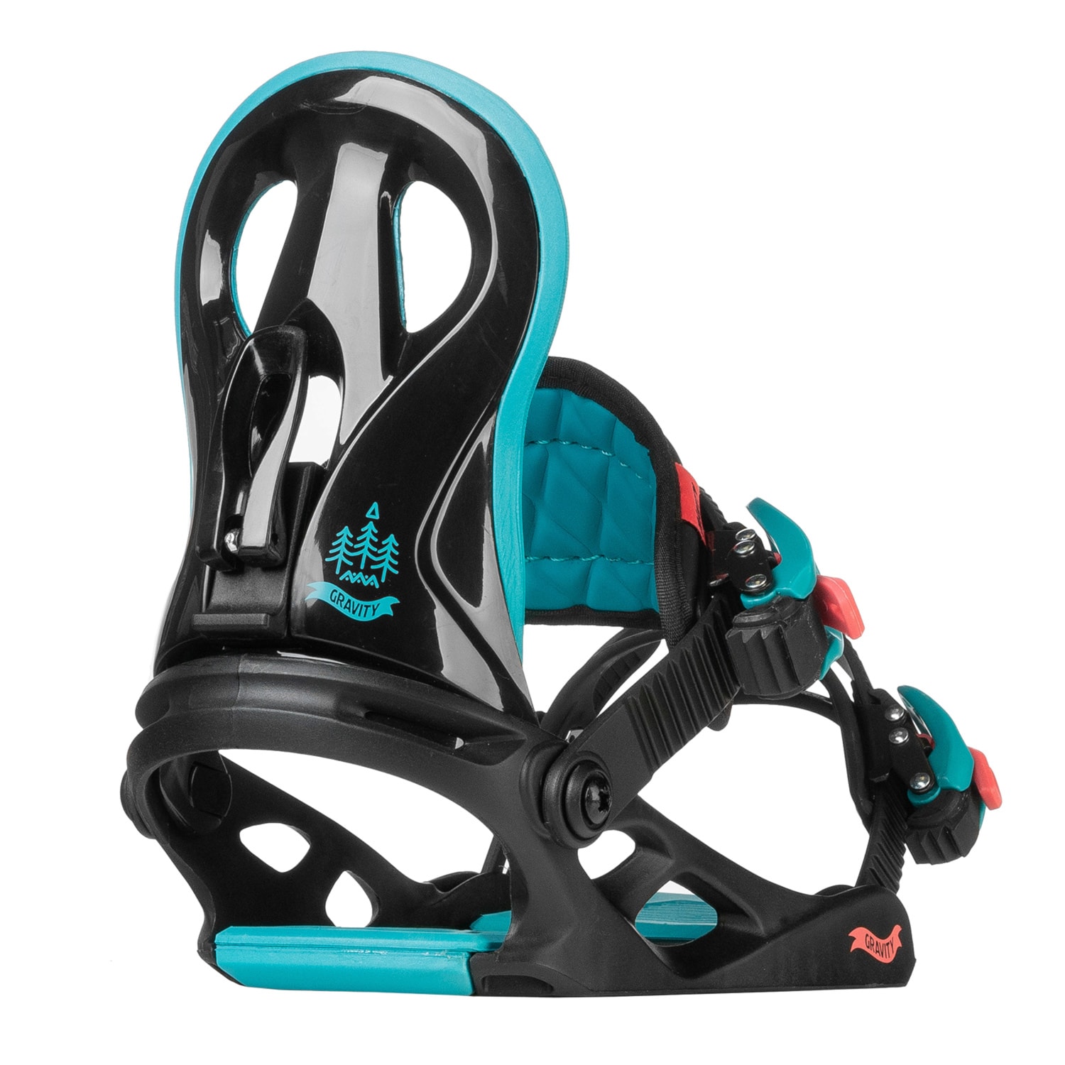 snowboardové viazanie Gravity G1 JR Black/Pink/Teal