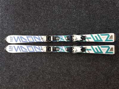 Skis enfant d'occasion SPORTEN Street 130 + fixations Tyrolia SLR 7.5