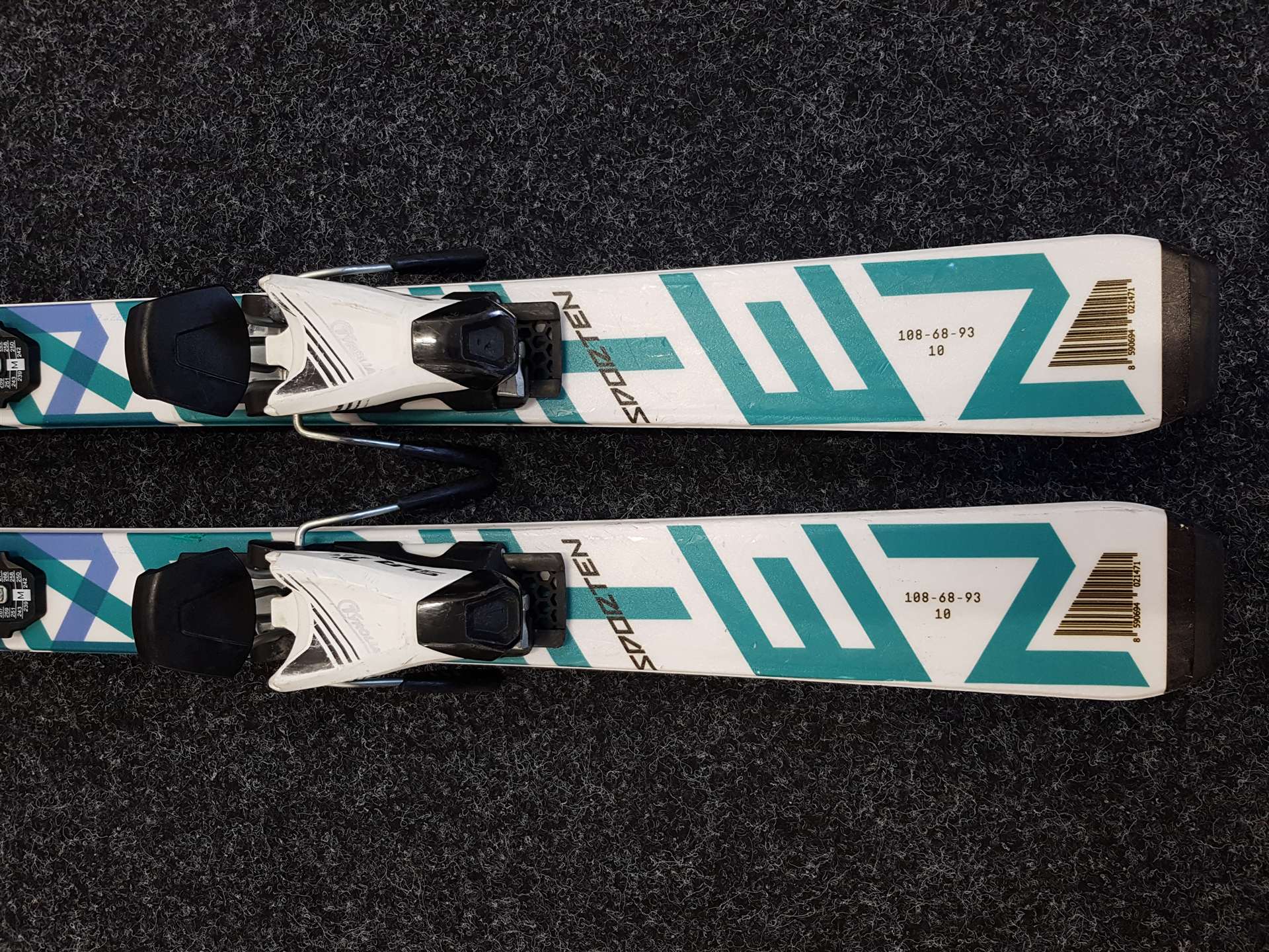 Použité detské lyže SPORTEN Street 130 + viazanie Tyrolia SLR 7.5