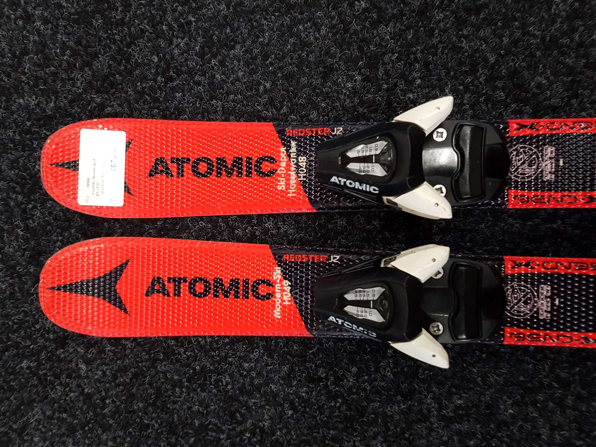 Rabljene dječje skije ATOMIC Redster J2 + vezovi Atomic C5