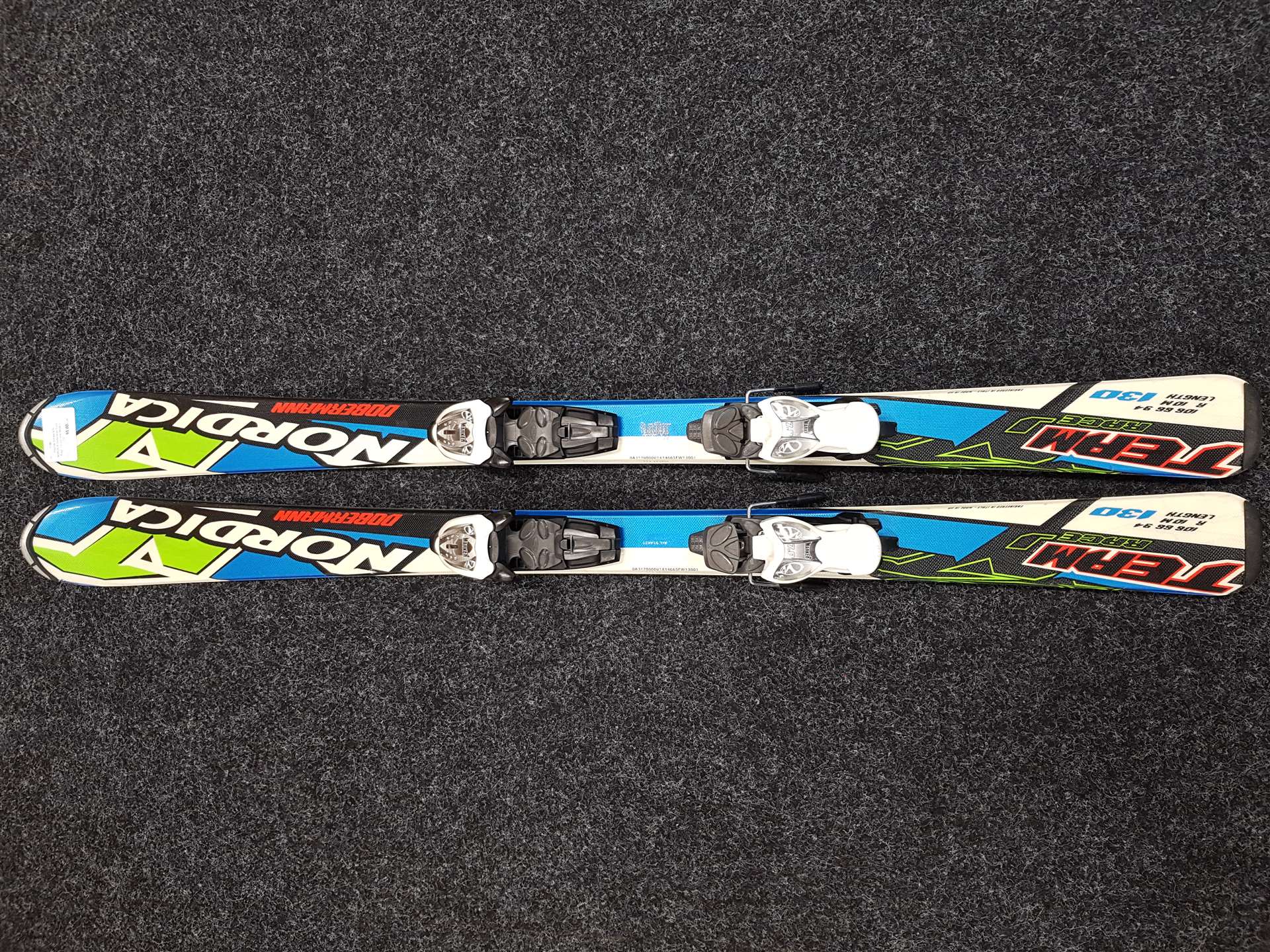 Sci usati per bambini NORDICA Doberman Team Rage J + attacchi Marker 7.0