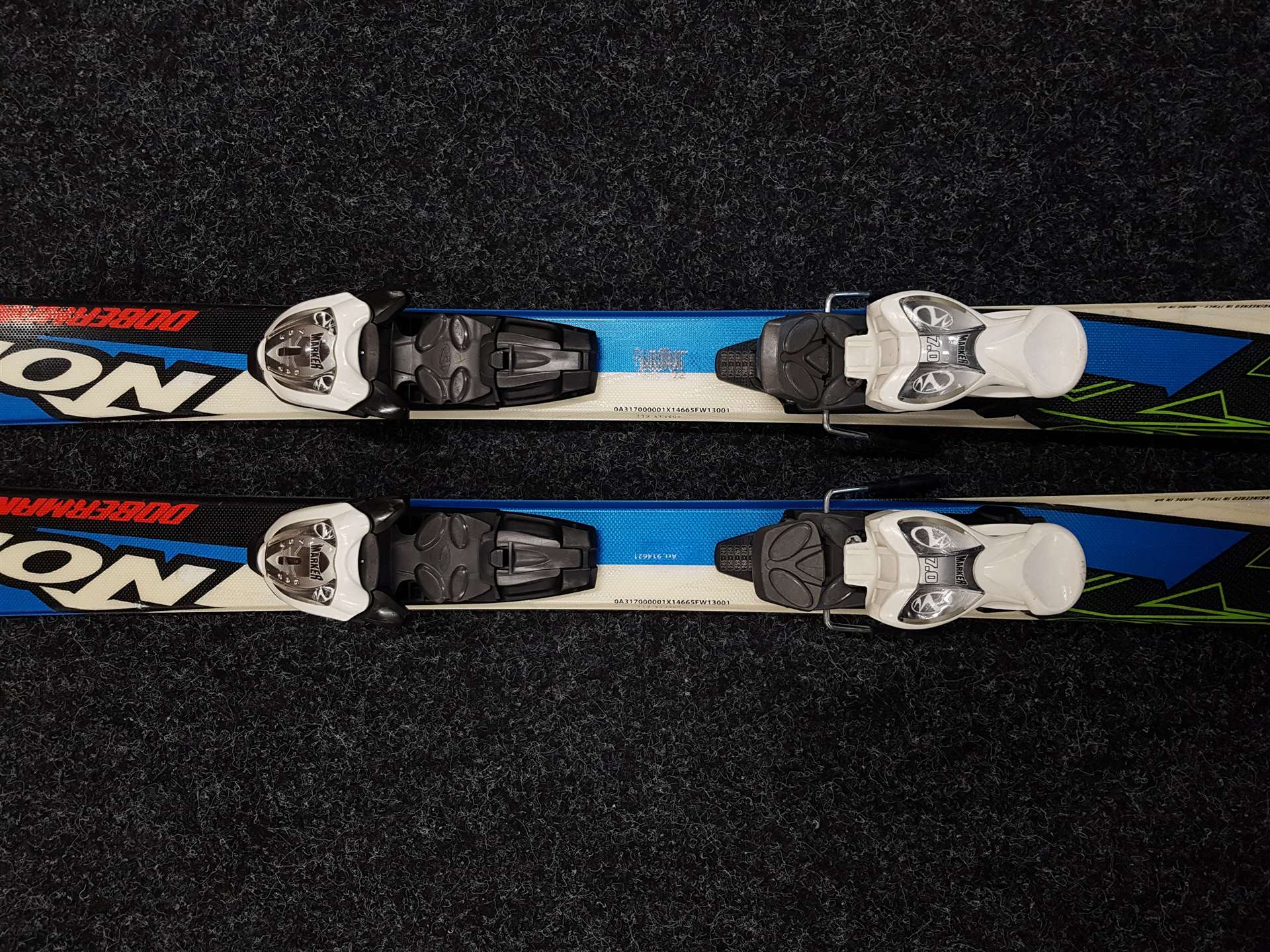 Sci usati per bambini NORDICA Doberman Team Rage J + attacchi Marker 7.0