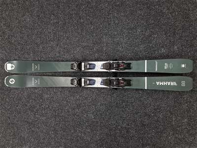 Gebrauchte Freeride-Ski BLIZZARD Brahma 88 SP + Bindungen Marker TCX 11