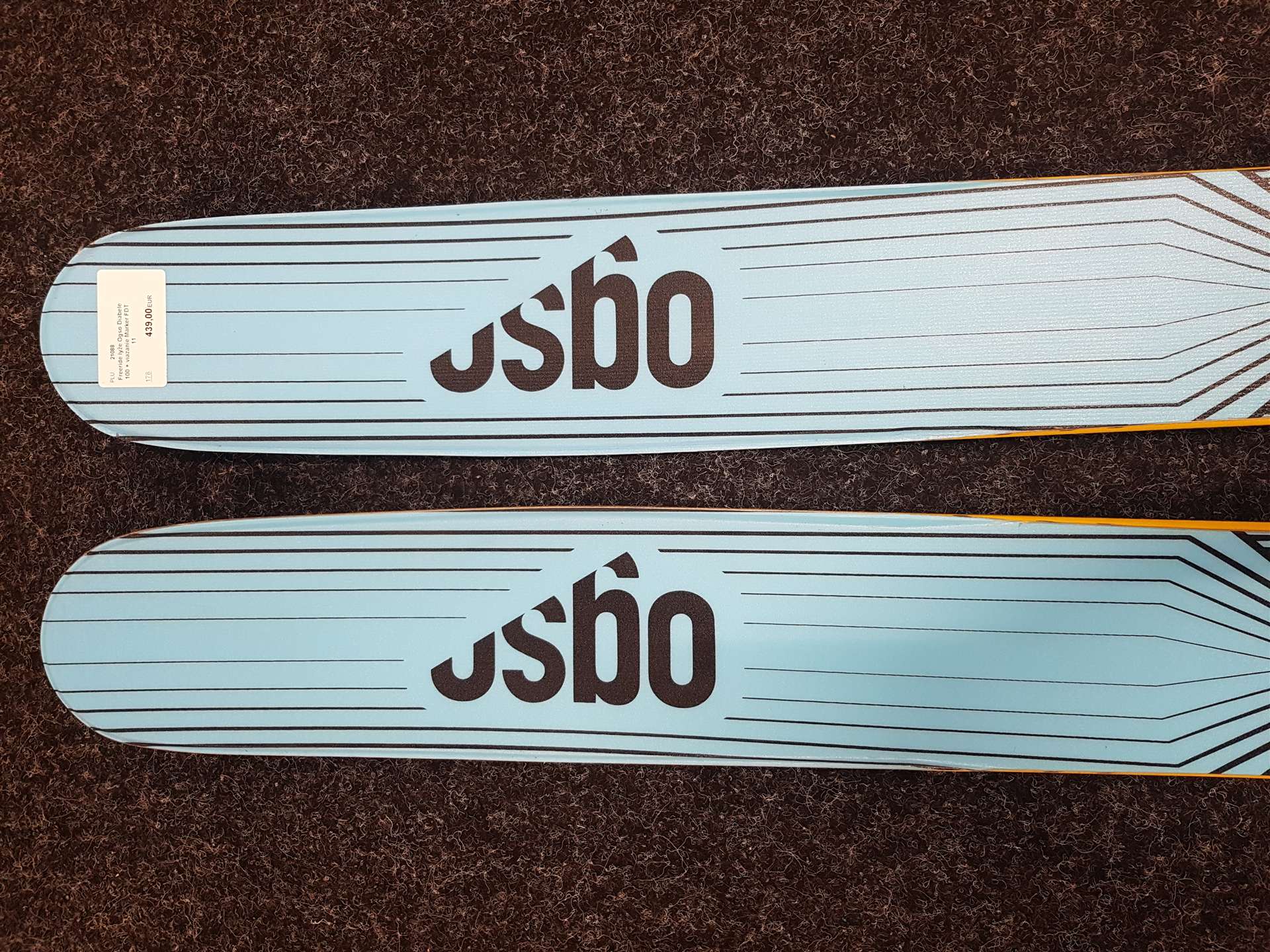 Freeride-Ski Ogso Diabele 100 + Bindung Marker FDT 11