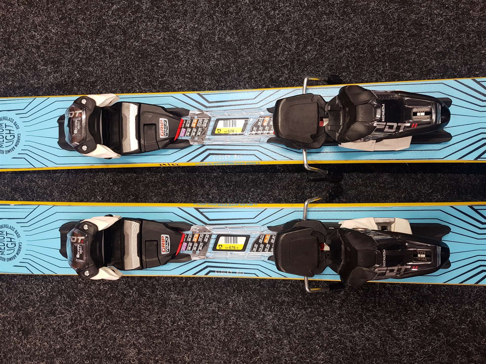 Freeride-Ski Ogso Diabele 100 + Bindung Marker FDT 11