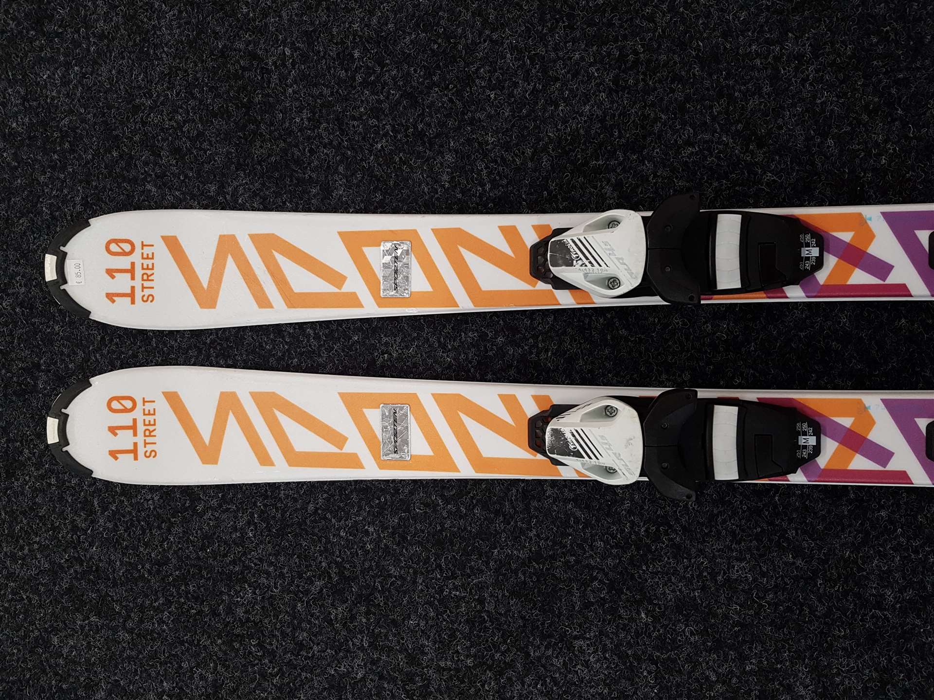 Używane narty SPORTEN Street + wiązania Tyrolia SLR 4.5