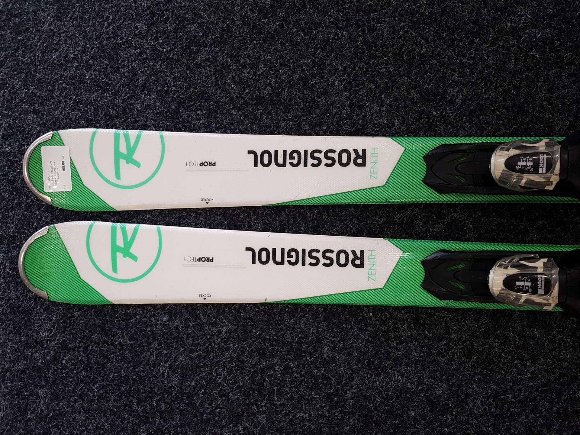 Sci ROSSIGNOL Zenith usati + attacchi Look Xpress 10