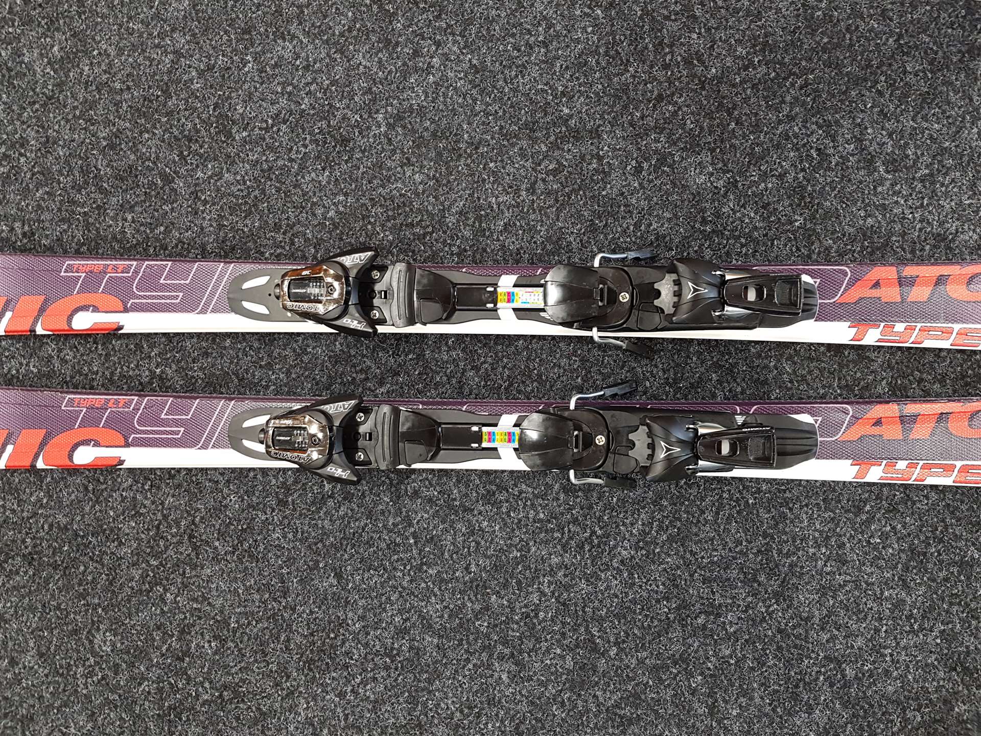 Použité lyže ATOMIC Type LT + viazanie Atomic 10